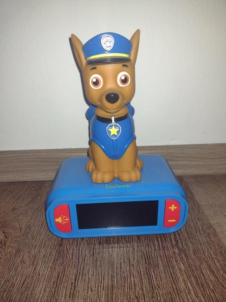 Budík s 3d svetlom paw patrol, 