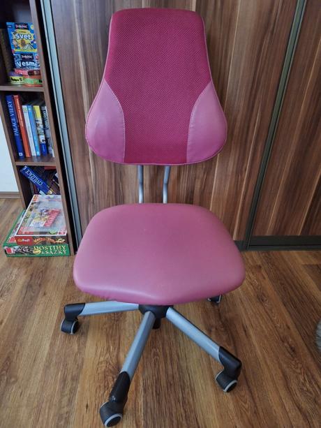 Detska rastová stolička za písací stôl,