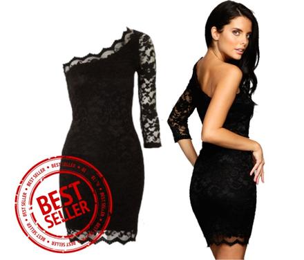 Sexi cipkovane saty, s