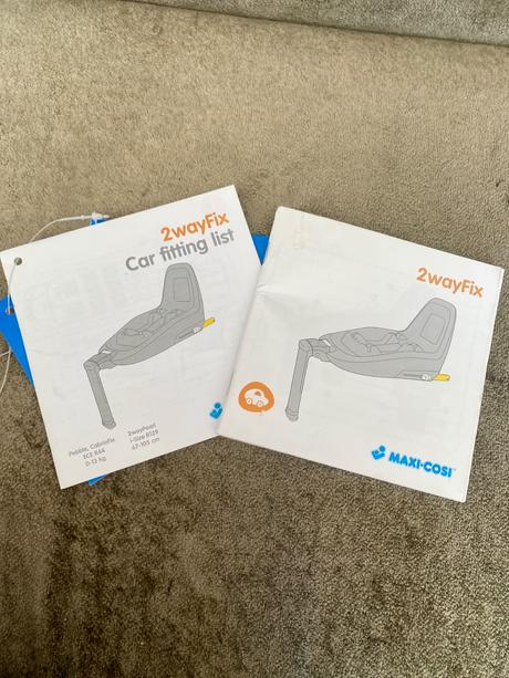 Maxi cosi základňa (base) 2wayfix, maxi cosi