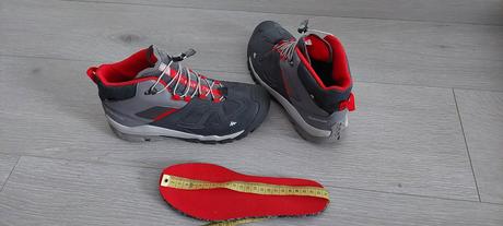 Turistické topánky crossrock, quechua,37