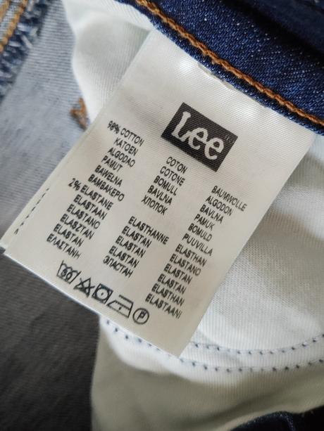 Riflová sukňa lee, lee,m