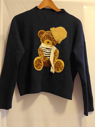 Ray tricot perfektný dámsky jedinečný svetrík e, m