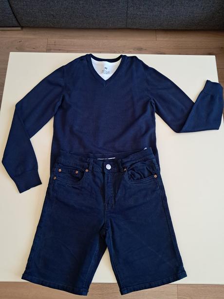 Riflove šortky zara v.140, zara,140