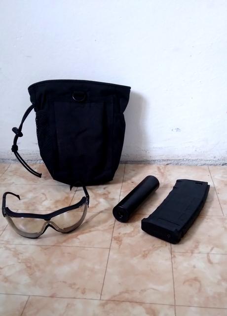 Paintball airsoft púzdro okuliare ako nová taška,