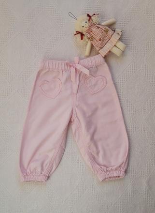 Dievčenské nohavice - nenosené, lupilu,74