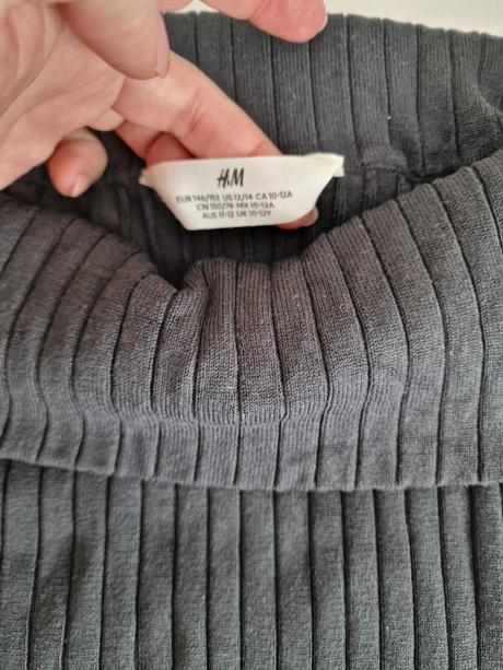 Tričko s golierom+ tielko zdarma, h&m,146