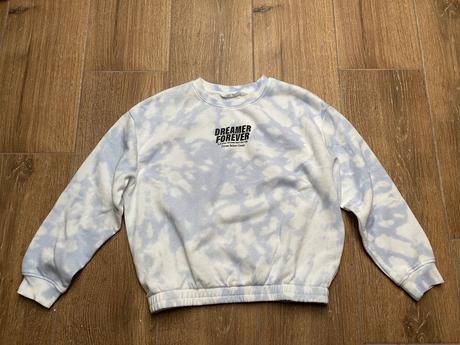 Modra mikina, h&m,146