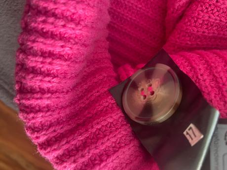 Pleteny svetrik, h&m,s