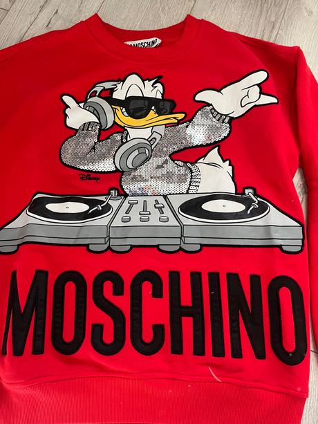 Mikina moschino, moschino,s
