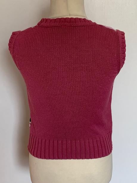 S.oliver ružové pletená vesta, s.oliver,104