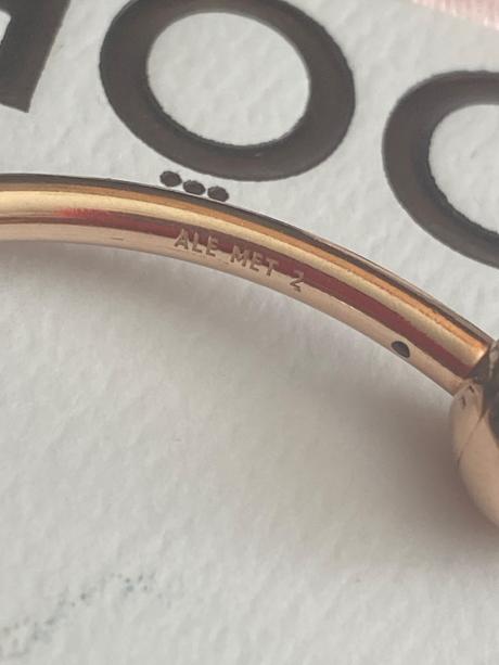 Pandora rose gold naramok, pandora