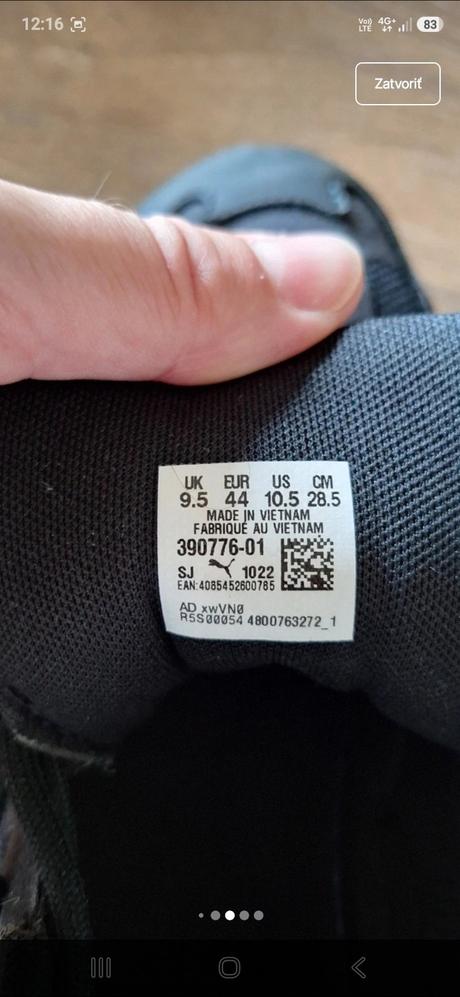 Tenisky, puma,44