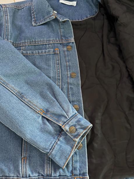 Riflová bunda zateplená, reserved,140