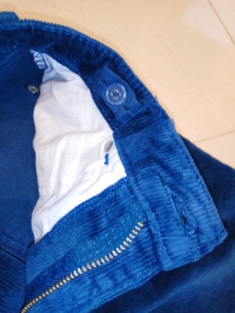 Chlapčenské manchestrové nohavice, 152