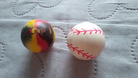 Loptičky hop-hop lopta ako nové, 