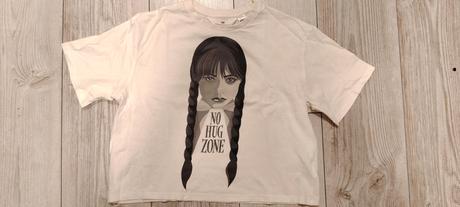 Crop tričko wednesday, h&m,158