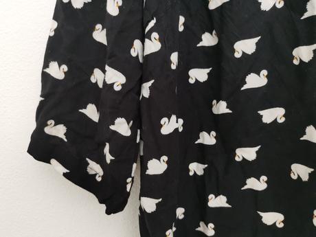 Blúzka s labuťkami, s