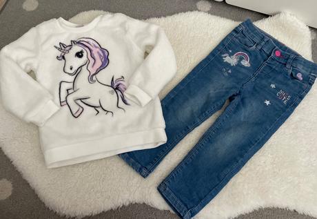 Set svetríka a riflí, takko,92