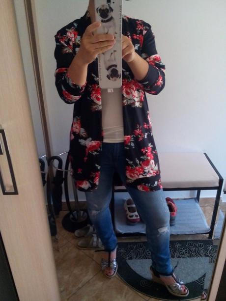 Predlzeny kardigan, xxl