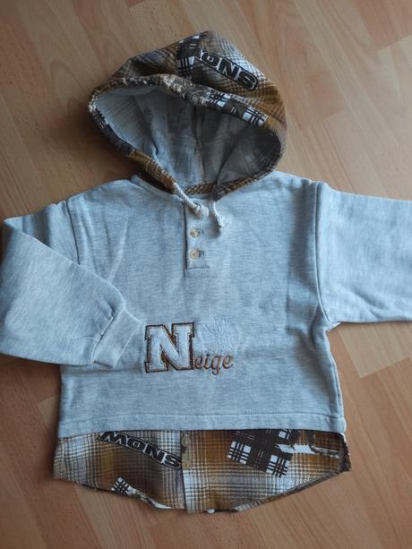 Chlapčenská mikina s kapucňou, damini,104