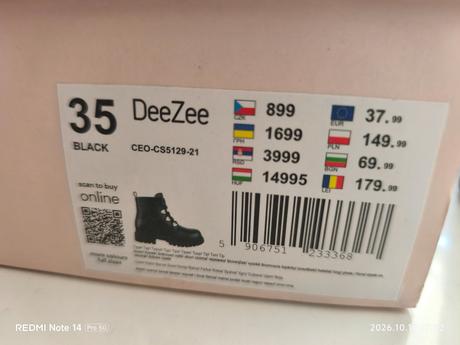 Krásne dievčenské čižmy 35, 35