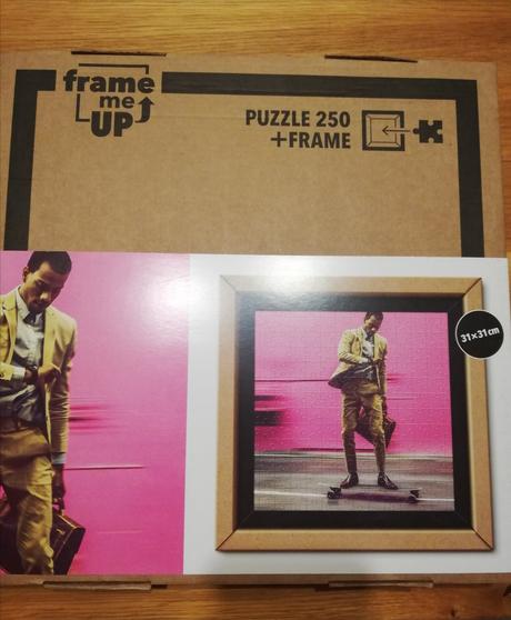 Puzzle s rámčekom žiť rýchlejšie,