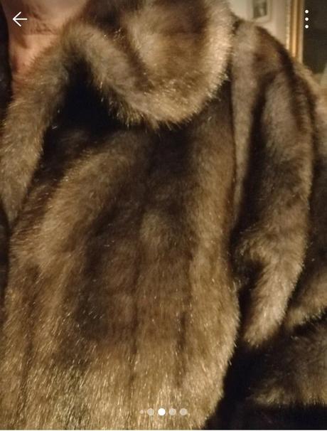 Kožuch umely, xl
