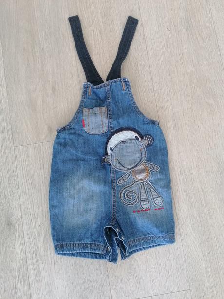 Krátke nohavice na traky, next,80