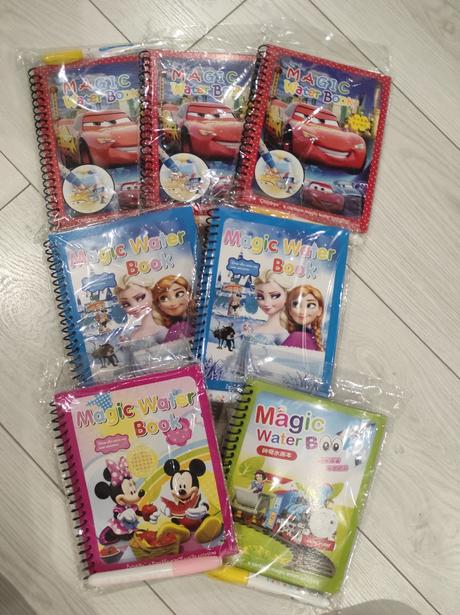 Omaľovánka na vodu, 