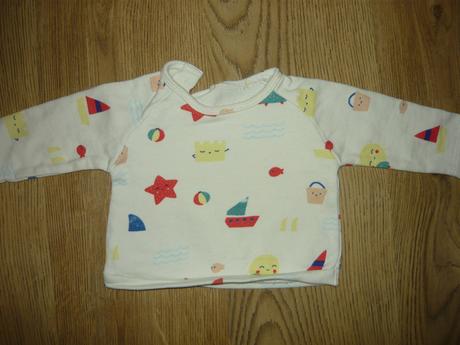 Tričká s dlhým rukávom viac kusov -62/68, 68