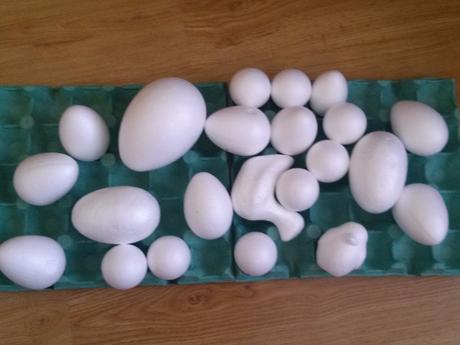 Polystyrénové tvarovky 22ks, 