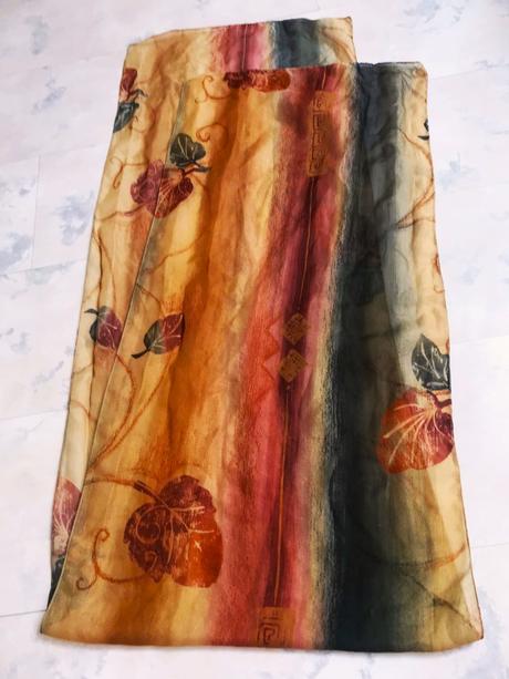 Jemná dámska šatka, xl