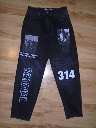 Úžasne rifle bershka, vysoky pas, bershka,s