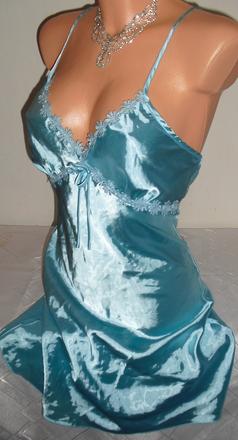 Luxusna satenova kosielka rita, s