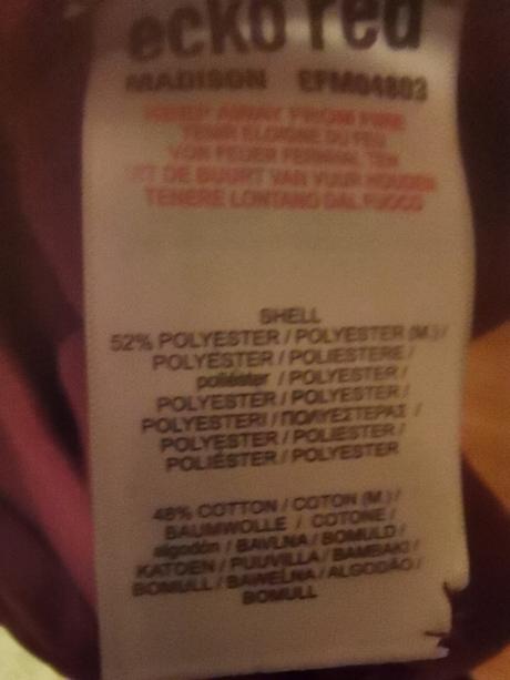 Mikina s kapucňou ecko red, ecko unltd.,xl