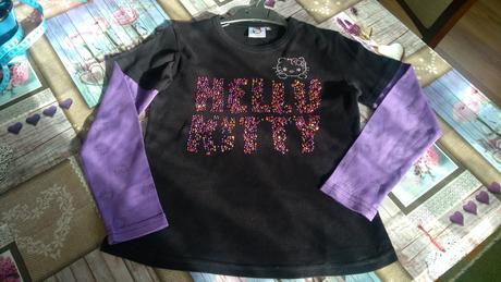 Tricko hello kitty, h&m,164