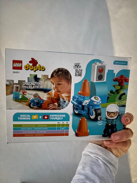 Lego duplo policajná motorka 10471,