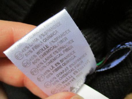 Italy - pletená sukňa s kvetom, m