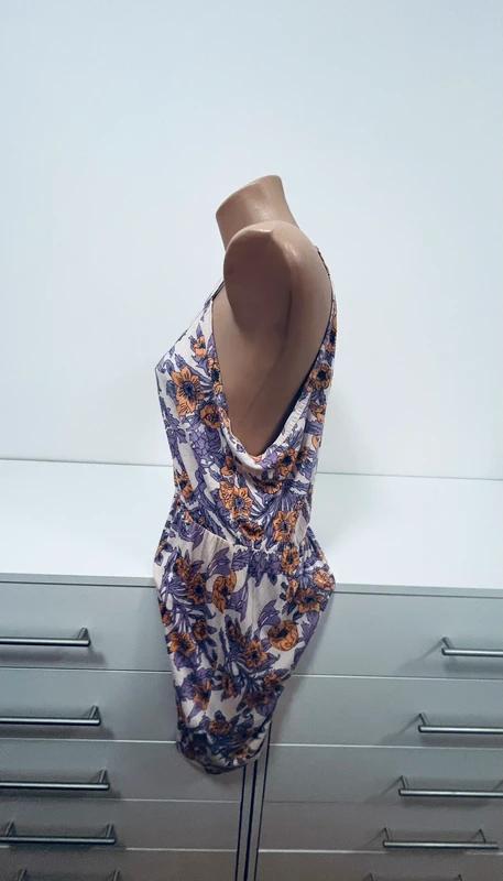 Letné vzorované plážové šaty, h&m,38