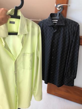 2x pánska košeľa s/m, next,m