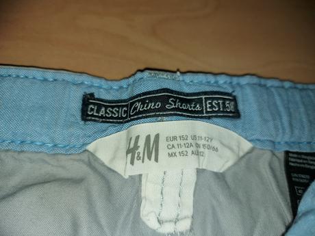 Krátke nohavice, h&m,152