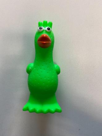 Gumená figúrka - kura, 