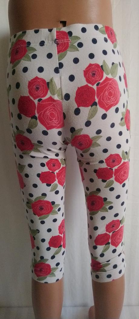 Dievčenské 3/4 legíny so vzorom, jeycat 110-116 cm, 116