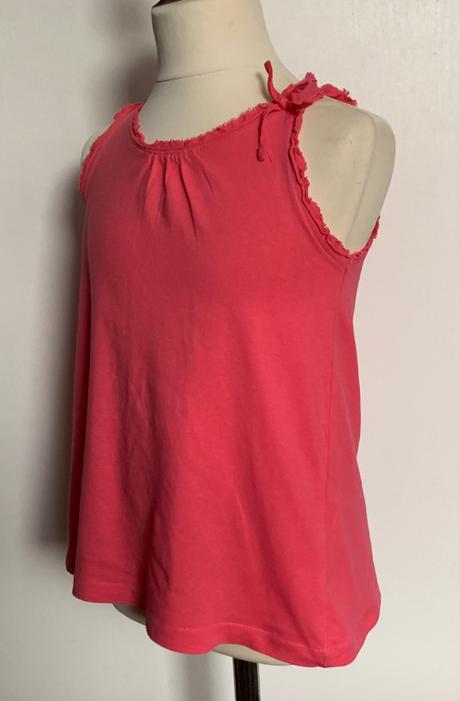 Yara ružové tričko s mašličkou, zara,116