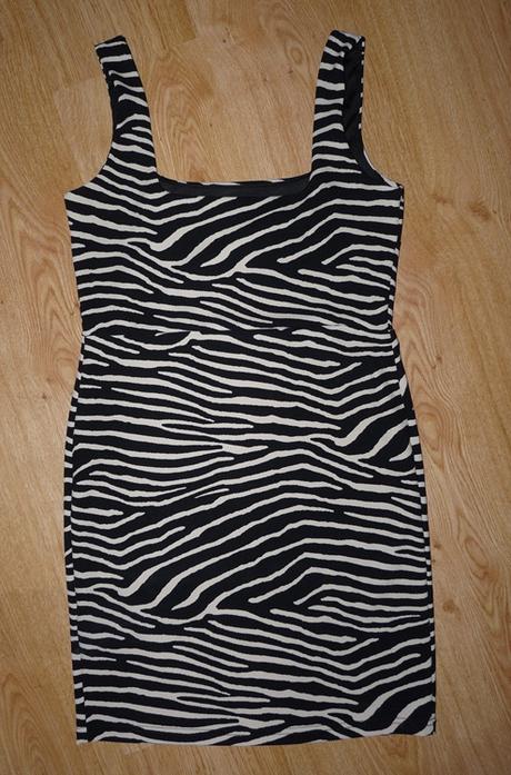 Dvojfarebné šaty, h&m,m