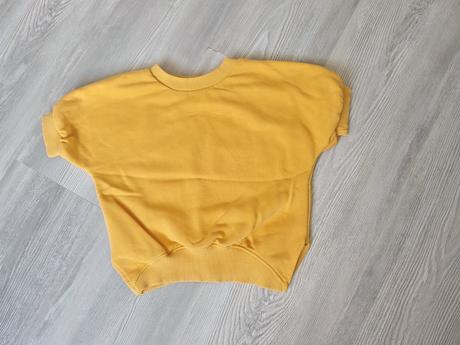 Mikina s krátkym rukávom, h&m,104
