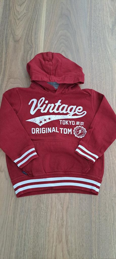 Mikina terranova (červená), veľ.104-110, terranova,104