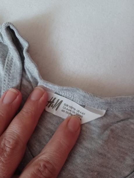 Chlapčenské tielko futbal, h&m,116