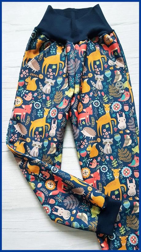 Softshellové nohavice, 86 - 152